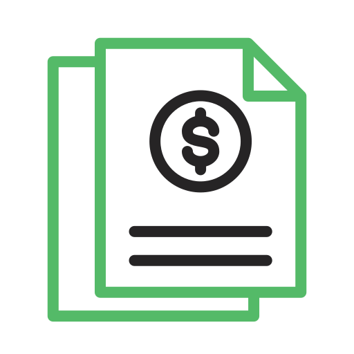 Income statement Generic color outline icon