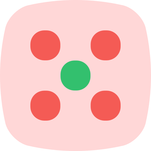 cuadrícula circular Generic color fill icono