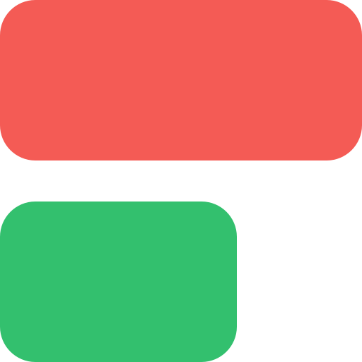 왼쪽 정렬 Generic color fill icon