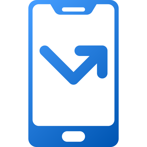 Miss call Generic gradient fill icon