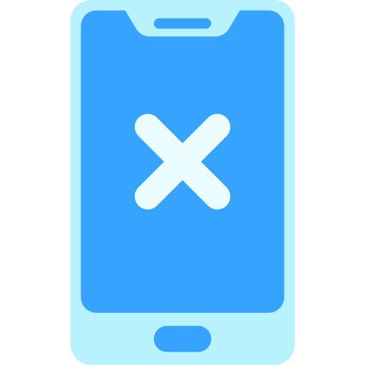 telefoon verwijderen Generic color fill icoon