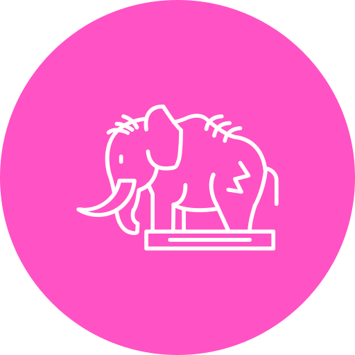 mamut Generic color fill ikona