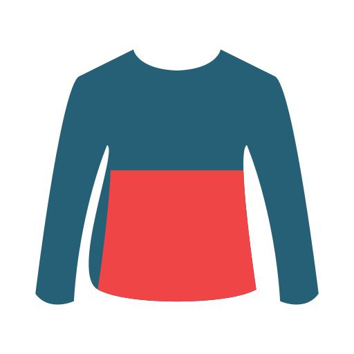 maglione Generic color fill icona