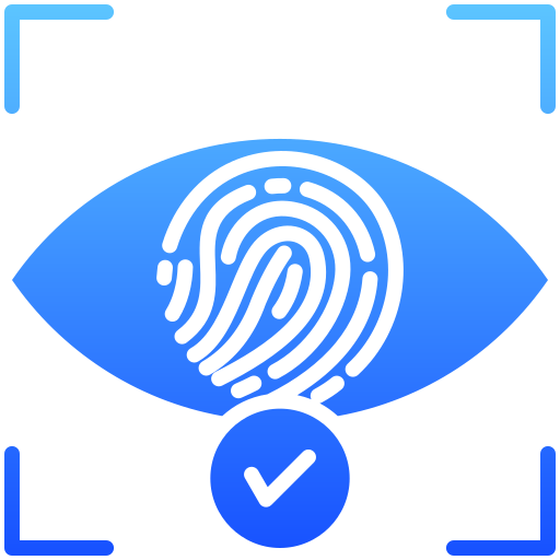 biometria Generic gradient fill ikona