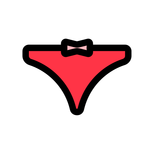 Panties Generic color lineal-color icon