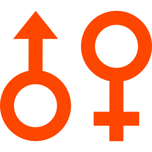 männlich und weiblich Generic color outline icon