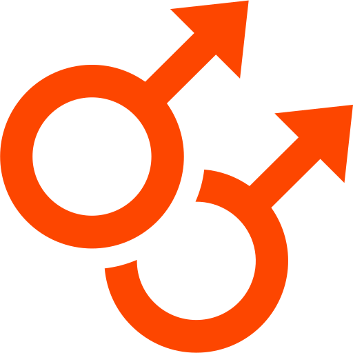 homosexual Generic color outline icono