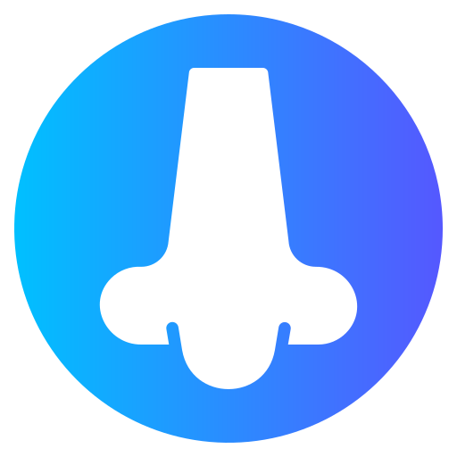 Nose Generic gradient fill icon