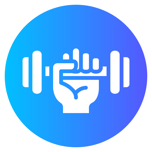 Weightlifting Generic gradient fill icon