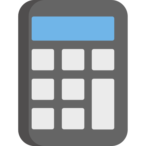 Calculator Generic color fill icon