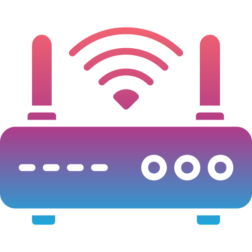 router Generic gradient fill icon