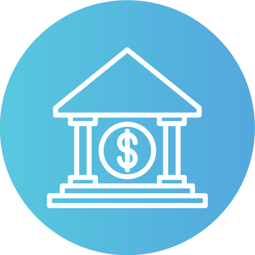 bank Generic gradient fill icon
