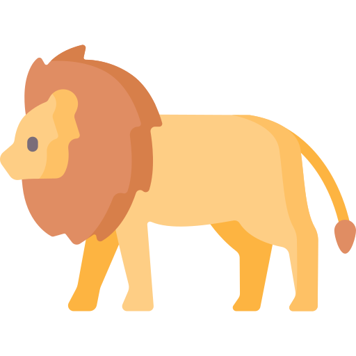 lion Special Flat Icône