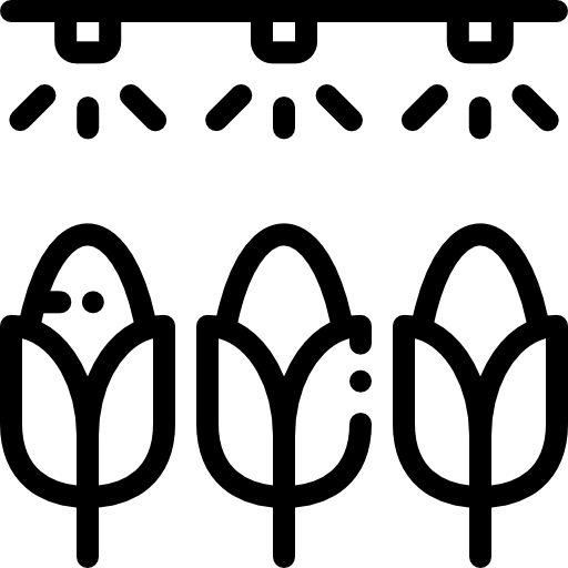 system irygacyjny Detailed Rounded Lineal ikona