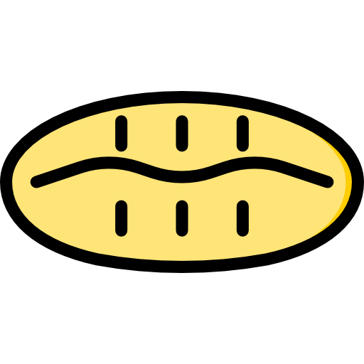 un pan Catkuro Lineal Color icono