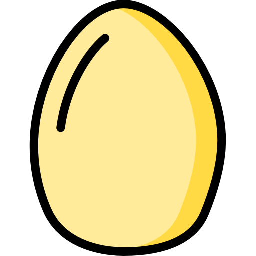 Вареное яйцо Catkuro Lineal Color иконка