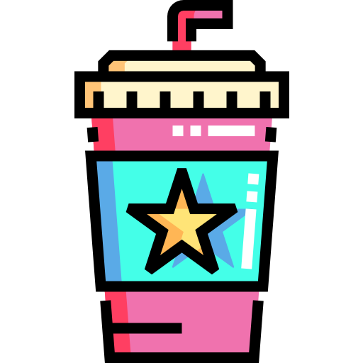 Drink Detailed Straight Lineal color icon