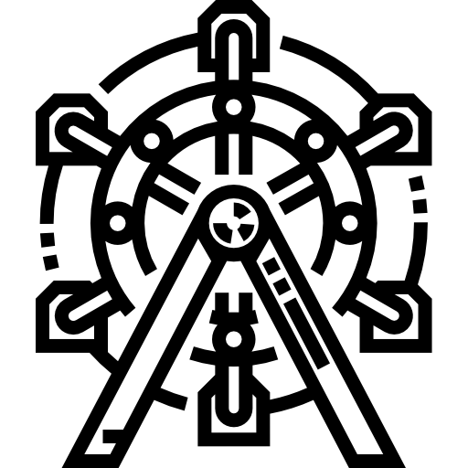 ruota panoramica Detailed Straight Lineal icona