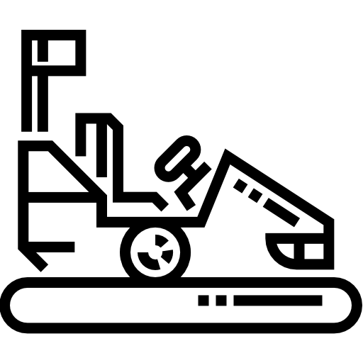 autoscontro Detailed Straight Lineal icona