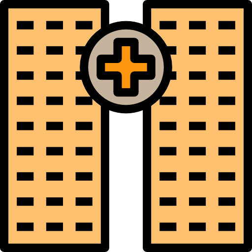 krankenhaus Catkuro Lineal Color icon