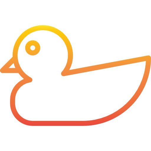 Rubber duck Catkuro Gradient icon