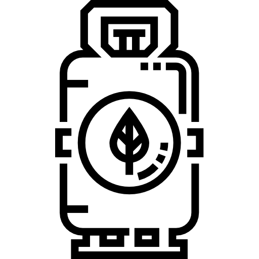 바이오 가스 Detailed Straight Lineal icon