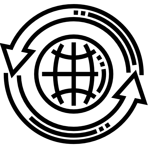 biosfera Detailed Straight Lineal ikona