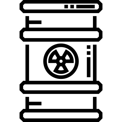 핵무기 Detailed Straight Lineal icon