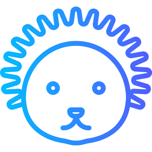 Hedgehog Generic gradient outline icon