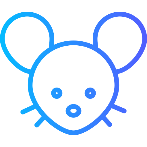 ratón Generic gradient outline icono