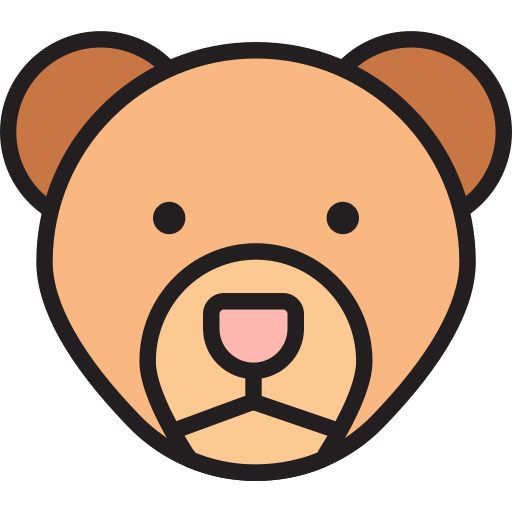 Медведь Generic color lineal-color иконка
