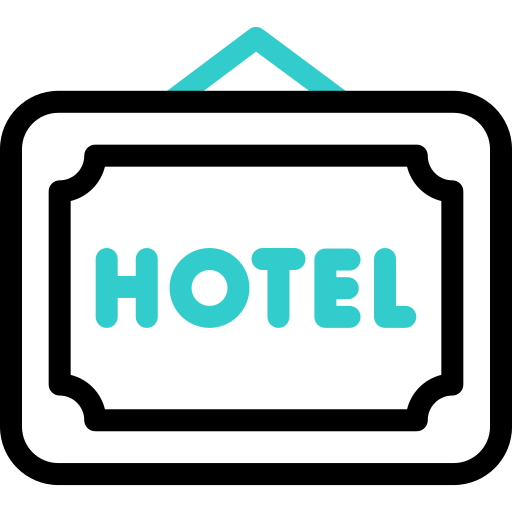 hotel Basic Accent Outline icon