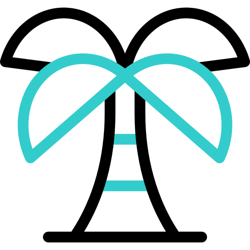 ヤシの木 Basic Accent Outline icon