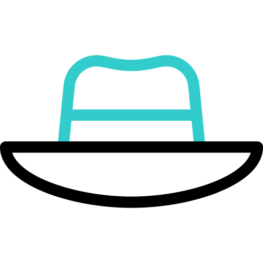 sombrero Basic Accent Outline icono