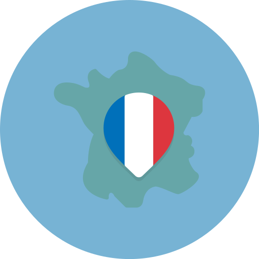 francia Generic color fill icona
