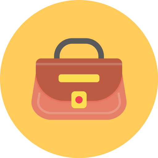 Handbag Generic color fill icon