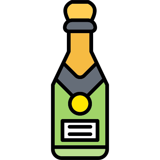 Champagne Generic color lineal-color icon