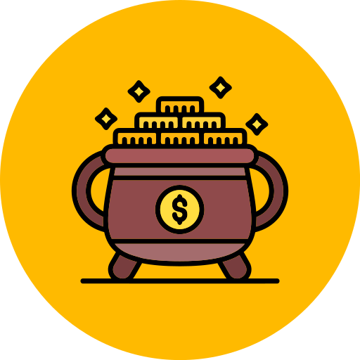 gouden pot Generic color lineal-color icoon