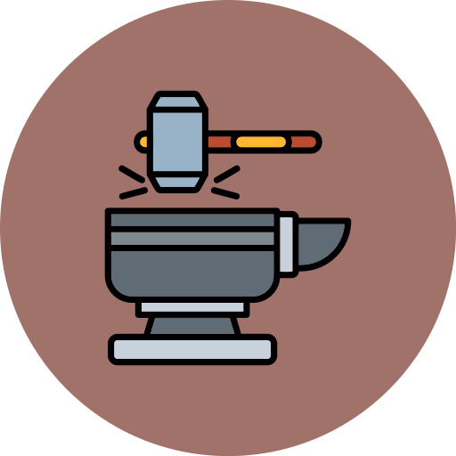 Blacksmith Generic color lineal-color icon
