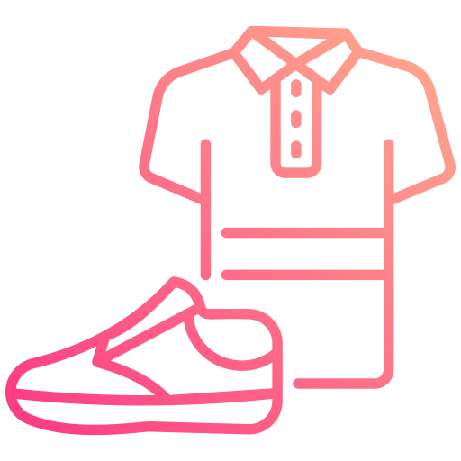 sportkleding Generic gradient outline icoon
