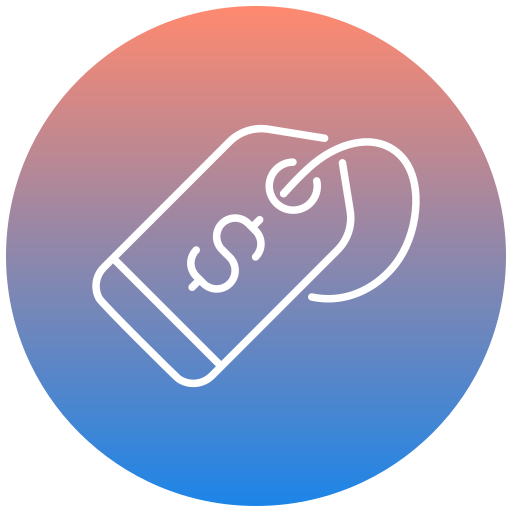 preisschild Generic gradient fill icon