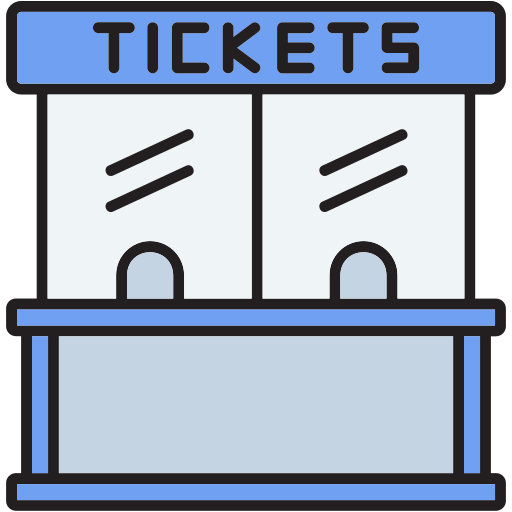 pudełko na bilety Generic color lineal-color ikona