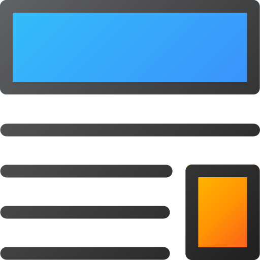 układ Generic gradient lineal-color ikona