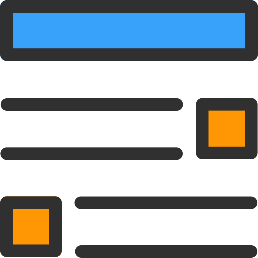 Layout Generic color lineal-color icon
