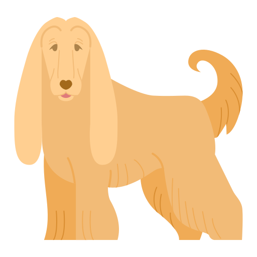 afghanischer windhund Generic color fill icon