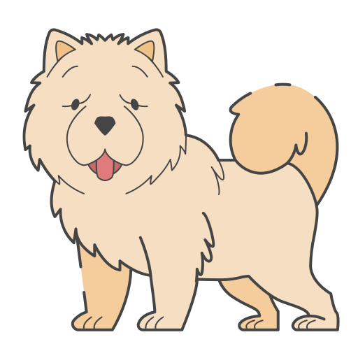Chow chow Generic color lineal-color icon