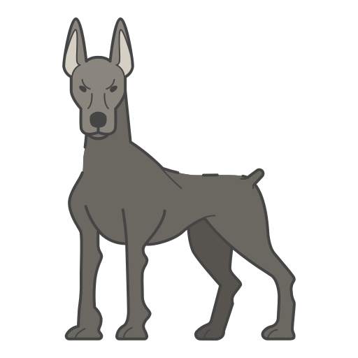 Doberman Generic color lineal-color icon
