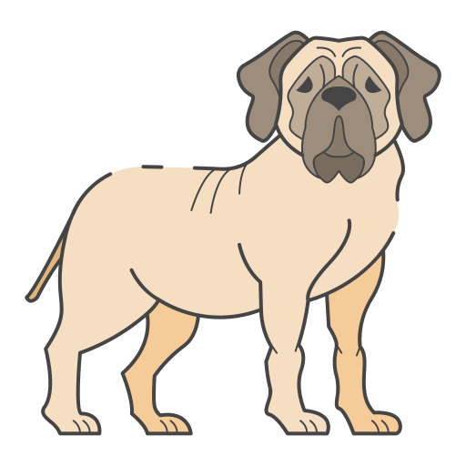 englischer mastiff Generic color lineal-color icon