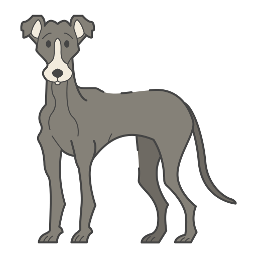 Greyhound Generic color lineal-color icon