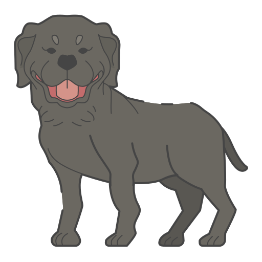 Rottweiler Generic color lineal-color icon